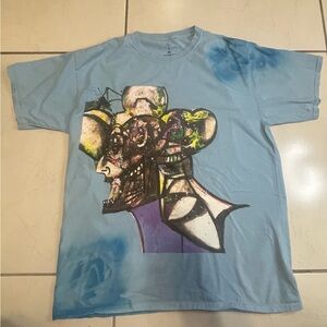 Travis Scott x George Condo Portrait Tie-Dye T-Shirt Size XL Duties Paid